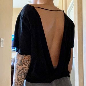Open Back T-Shirt